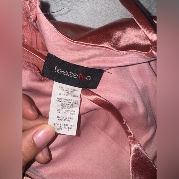 PARTY DRESS SIZE  7 - Picture 7 of 11